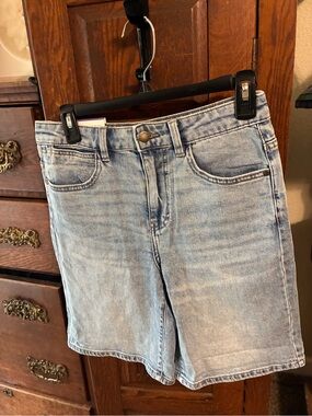 Wrangler Light Blue Denim Shorts